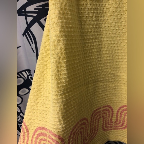 Bobo Choses Yellow Ruffle Dress with Red Tomato - Picture 2 of 6